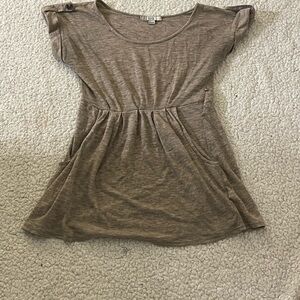 Forever 21 Tan dress/shirt